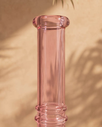 Simple Sweetheart Beaker Bong - Pink