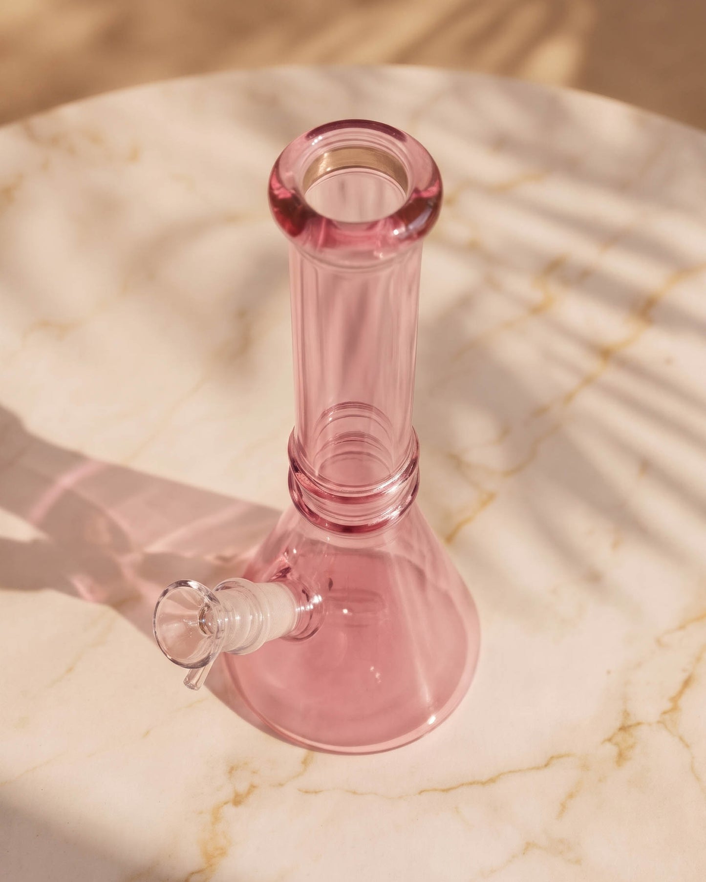 Simple Sweetheart Beaker Bong - Pink