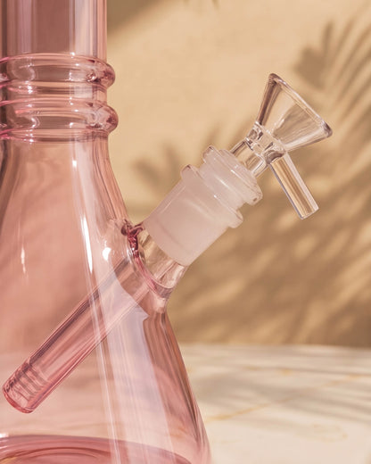 Simple Sweetheart Beaker Bong - Pink