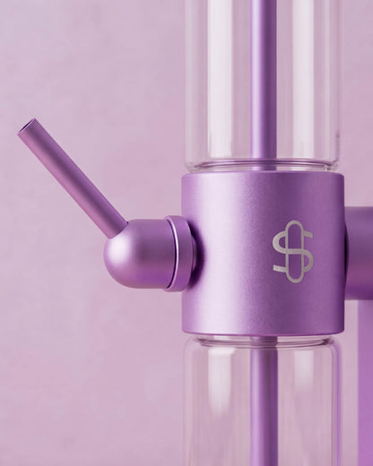 Stundenglass™ Gravity Hookah Bong V3 - Purple