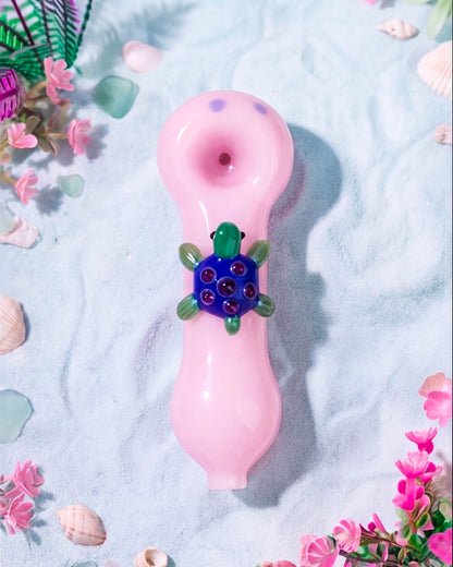 Turtle Cove Cutie Glass Pipe
