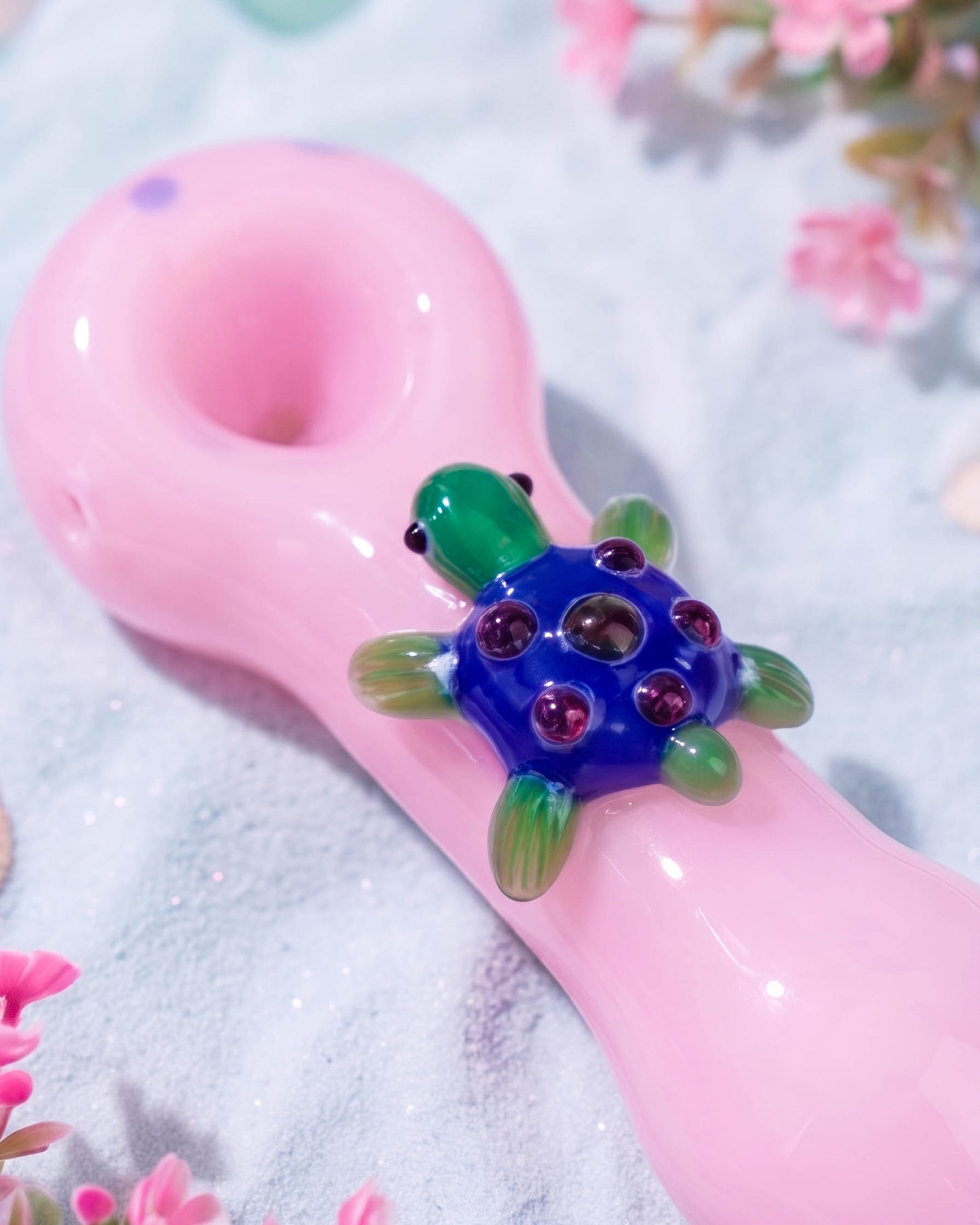 Turtle Cove Cutie Glass Pipe