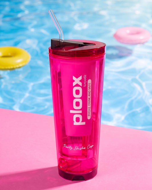 Ploox - X Party Shisha Cup Electric Portable Vaporizer - Pink