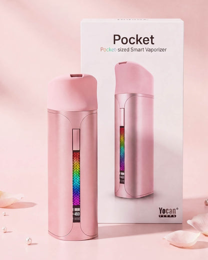 Yocan Black Pocket Concentrate Vaporizer - Blossom