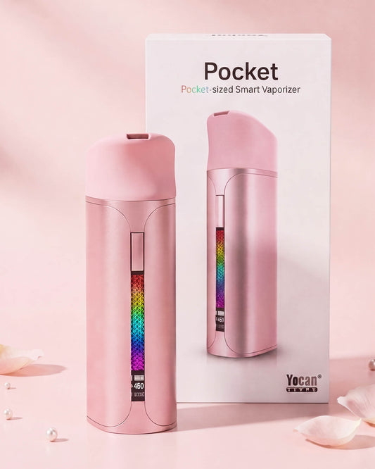 Yocan Black Pocket Concentrate Vaporizer - Blossom