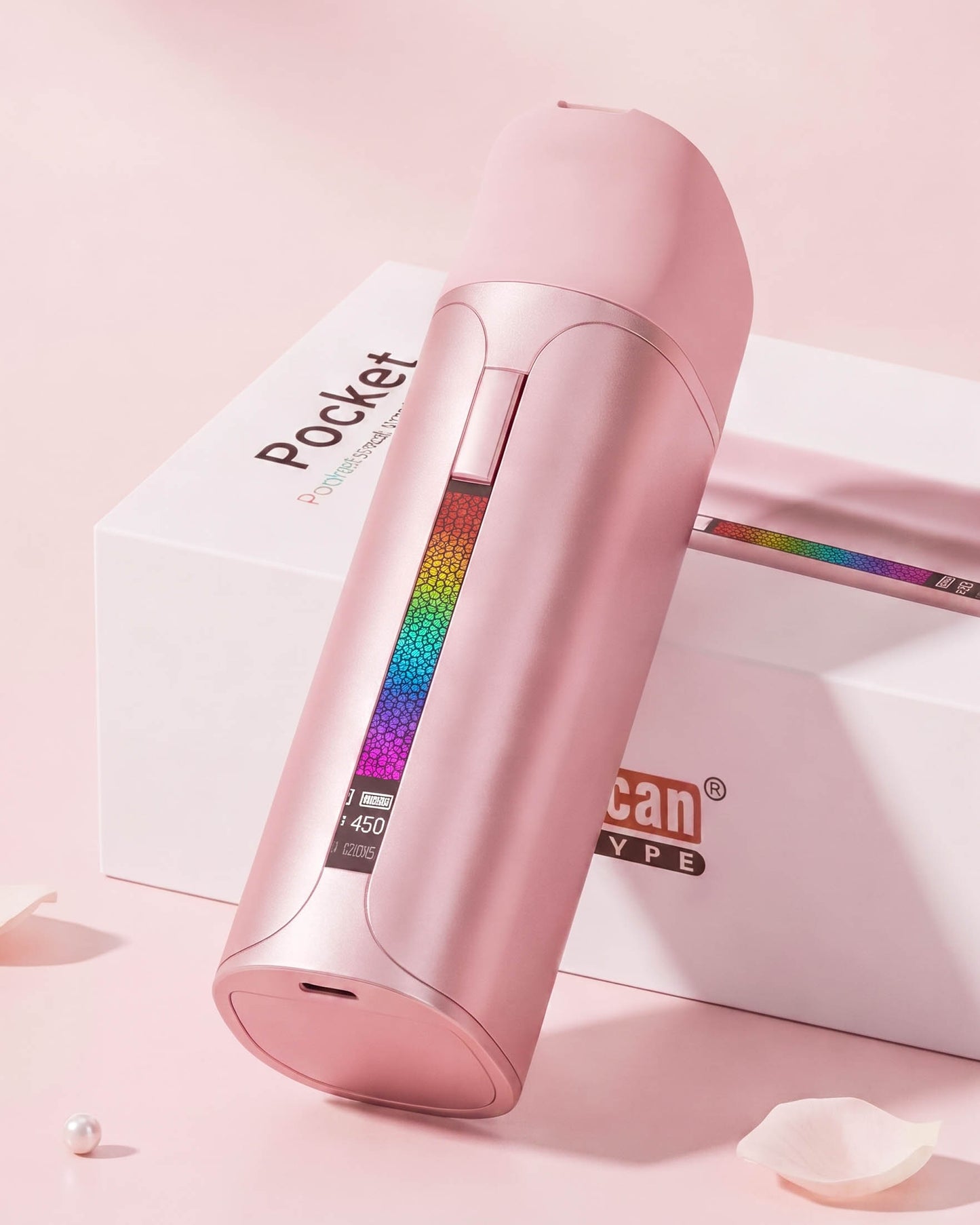 Yocan Black Pocket Concentrate Vaporizer - Blossom