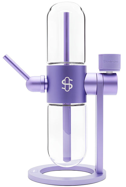 Stundenglass™ Gravity Hookah Bong V3 - Purple