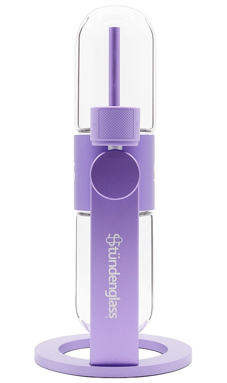 Stundenglass™ Gravity Hookah Bong V3 - Purple