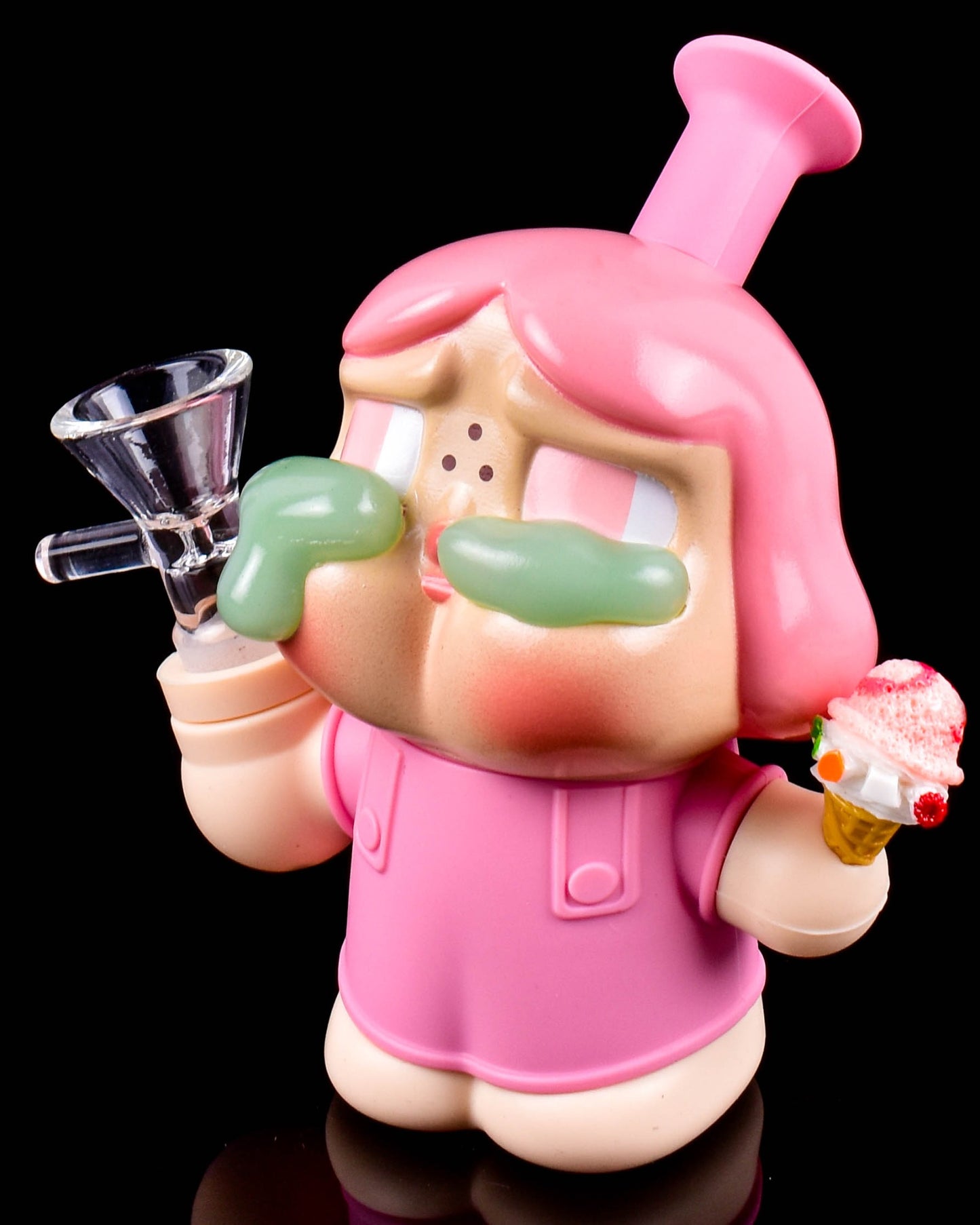 Tears & Treats Mini Silicone Bong - Pink