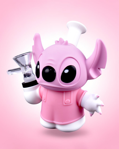 Cosmic Mischief Silicone Bong - Pink