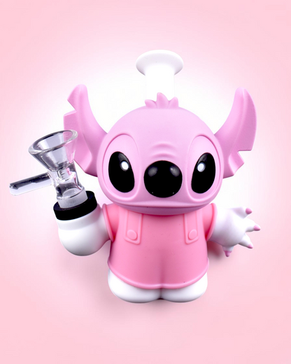 Cosmic Mischief Silicone Bong - Pink