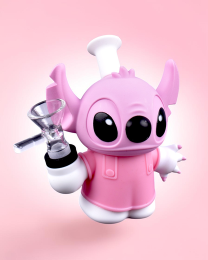 Cosmic Mischief Silicone Bong - Pink